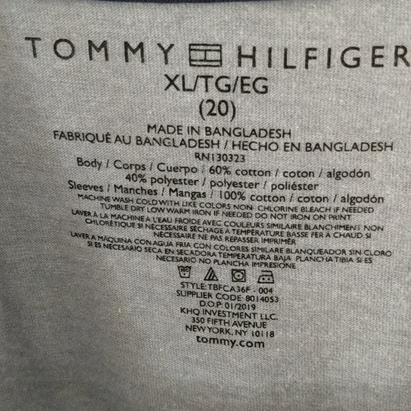 Tommy Hilfiger Raglan Shirt - Picture 3 of 4